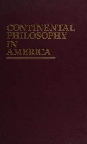 Continental philosophy in America