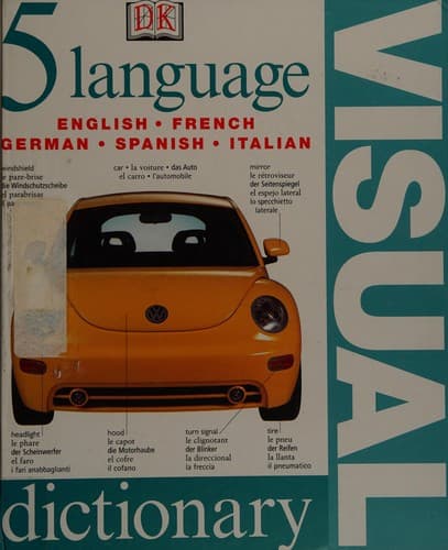 5 language visual dictionary