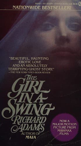 The girl in a swing