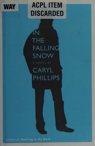 In the falling snow