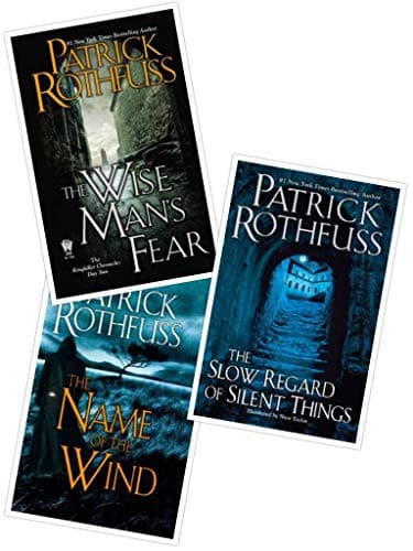 Kingkiller Chronicle Patrick Rothfuss Collection 3 Books Set
