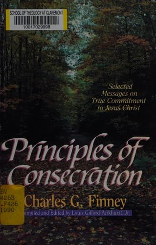 Principles of consecration