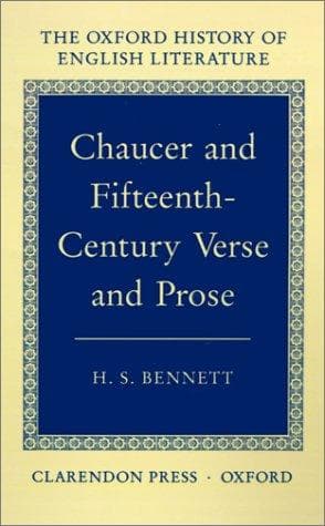 Chaucer and Fifteenth-Century Verse and Prose