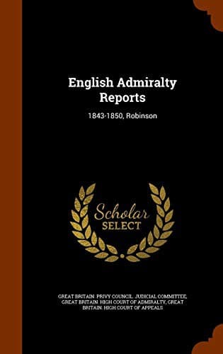 English Admiralty Reports