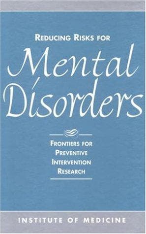 Reducing risks for mental disorders