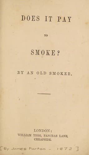 Does it pay to smoke?