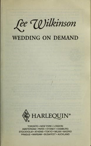 Wedding on demand