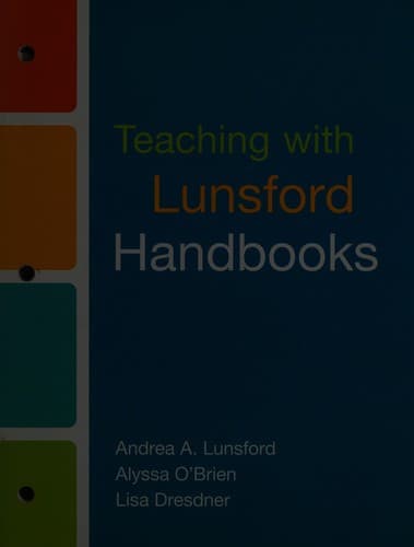 Teaching with Lunsford handbooks