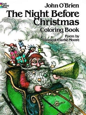 The night before Christmas coloring book
