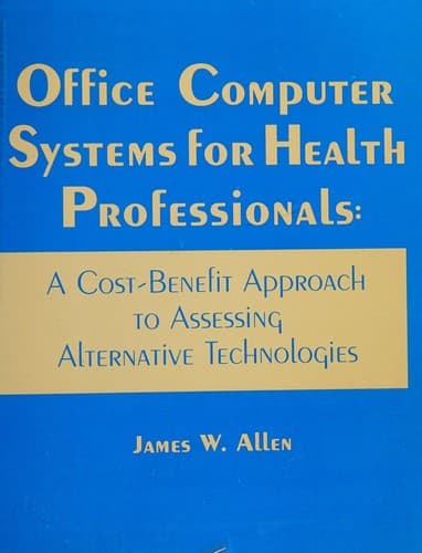 Office computer systems for health professionals