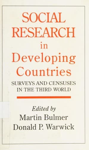 Social research in developing countries