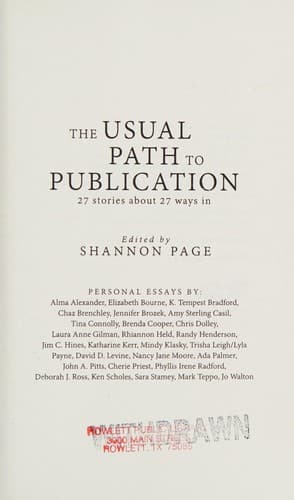 The usual path to publication