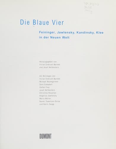 Die Blaue Vier