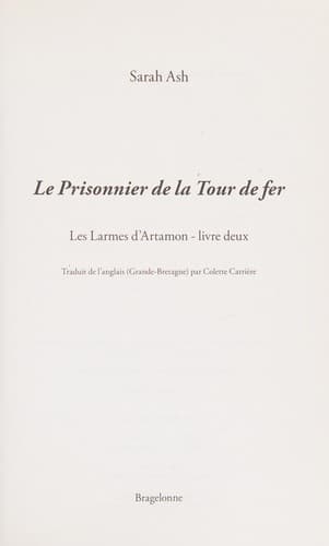 Le prisonnier de la tour de fer