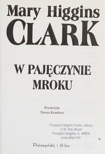 W pajęczynie mroku