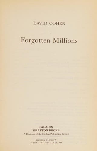 Forgotten millions