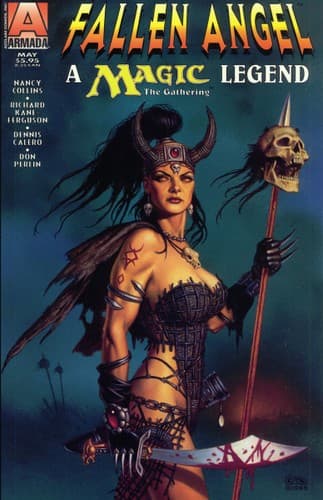 Fallen angel on the world of magic