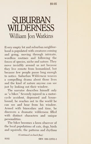 Suburban wilderness