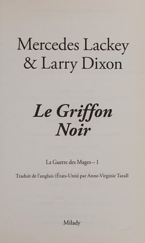 Le griffon noir