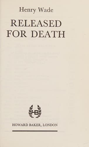 Released for Death