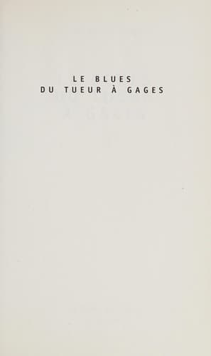 Le blues du tueur à gages
