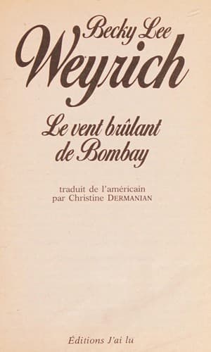 Le vent brûlant de Bombay