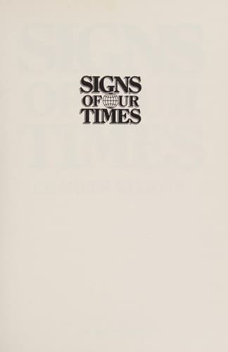 Signs of our Times
