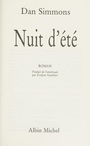 Nuit d'été