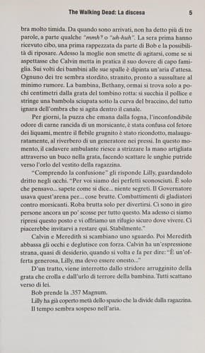The walking dead. La discesa