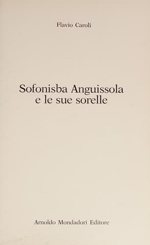 Sofonisba Anguissola e le sue sorelle