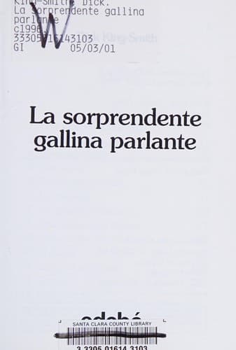 La sorprendente gallina parlante