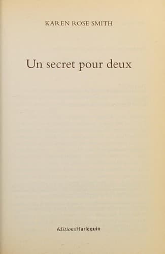 Un secret pour deux