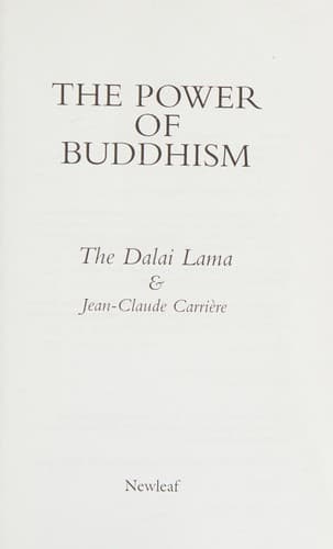 The Power of Buddhism