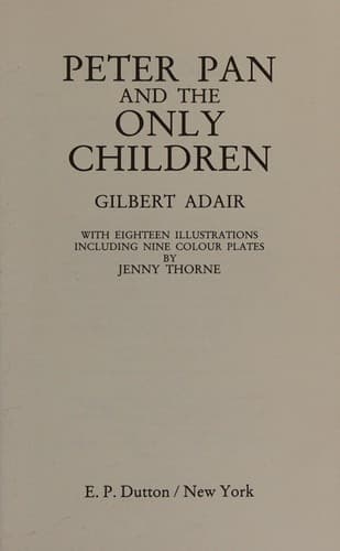 Peter Pan and Children