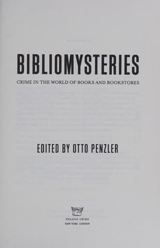 Bibliomysteries