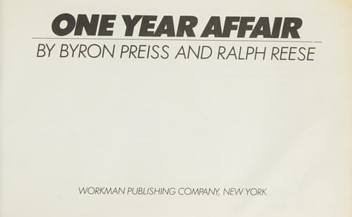 One year affair