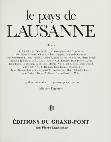 Le Pays de Lausanne