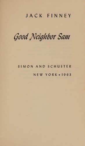 Good Neighbor Sam