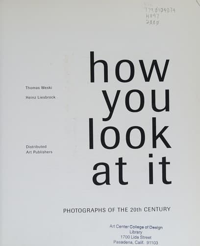 How you look at it