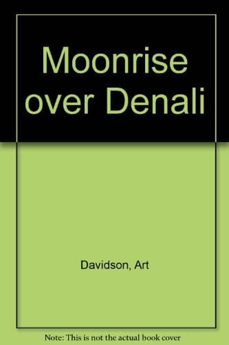 Moonrise over Denali