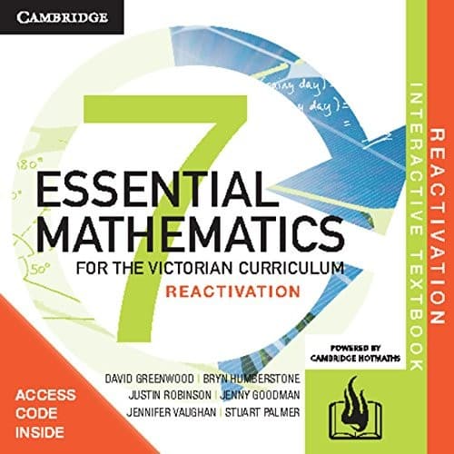 Essential Maths for the Victorian Syllabus Year 7 Interactive Textbook Reactivation