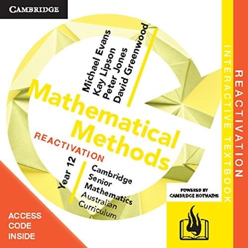 Mathematical Methods Year 12