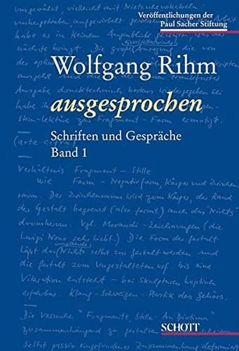 Ver offentlichungen der Paul Sacher Stiftung, vol. 6