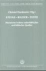 Steine - Bilder - Texte