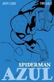 Reedición 100% marvel hc spiderman. azul