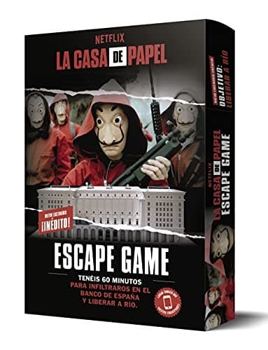 La Casa de Papel. Escape Game. Objetivo