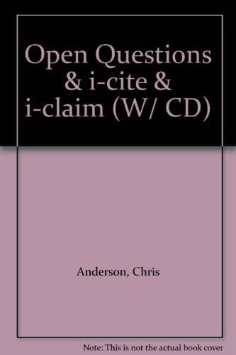 Open Questions & i-cite & i-claim