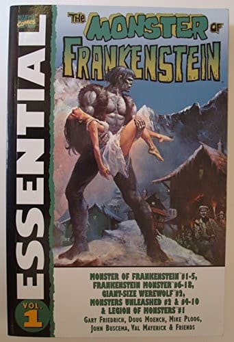The monster of Frankenstein