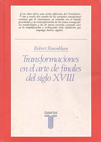 Transformaciones en el arte de finales del siglo XVIII