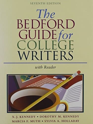 Bedford Guide for College Writers 7e 2-in-1 & Easy Writer 3e